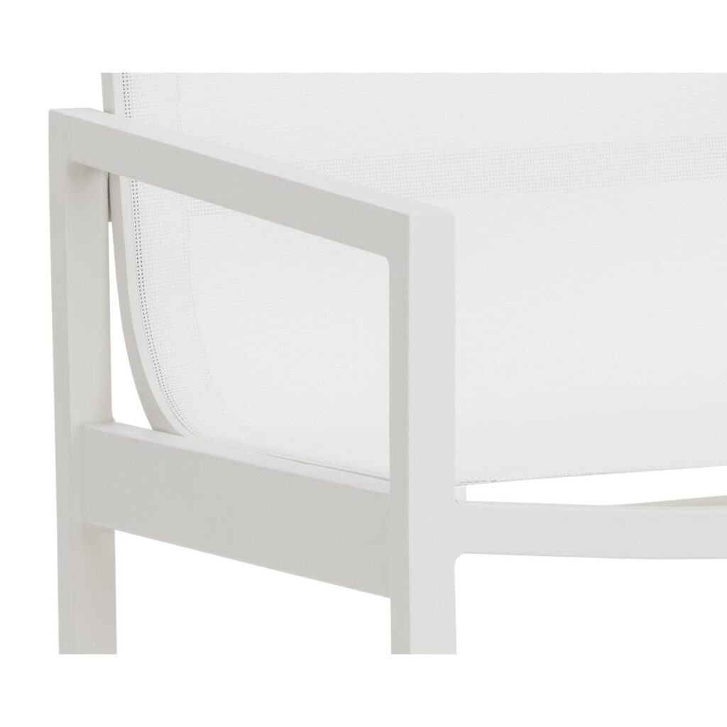 Merano Dining Armchair - White - Image 5