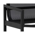 Merano Dining Armchair - Black 110974 110974 MERANO DINING ARMCHAIR BLACK 6