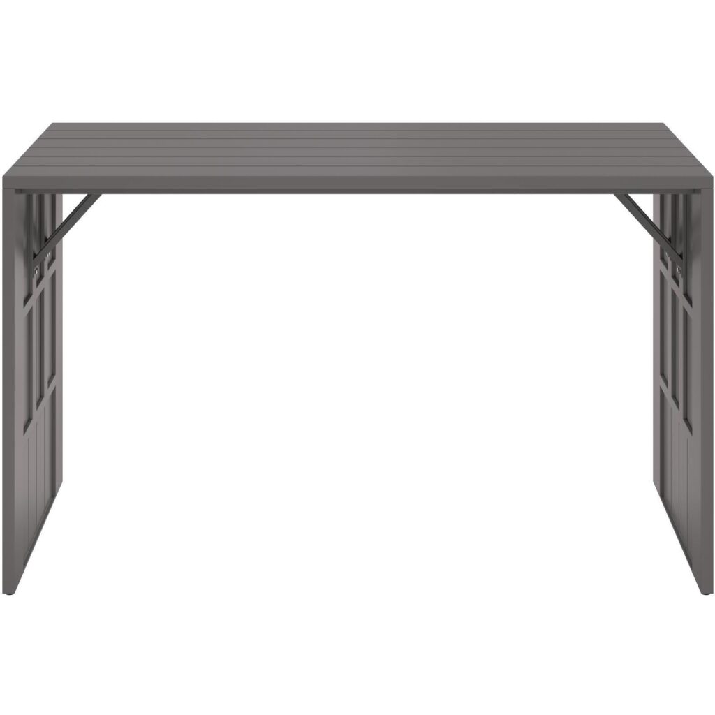 Verin Bar Table - Warm Grey - Image 2