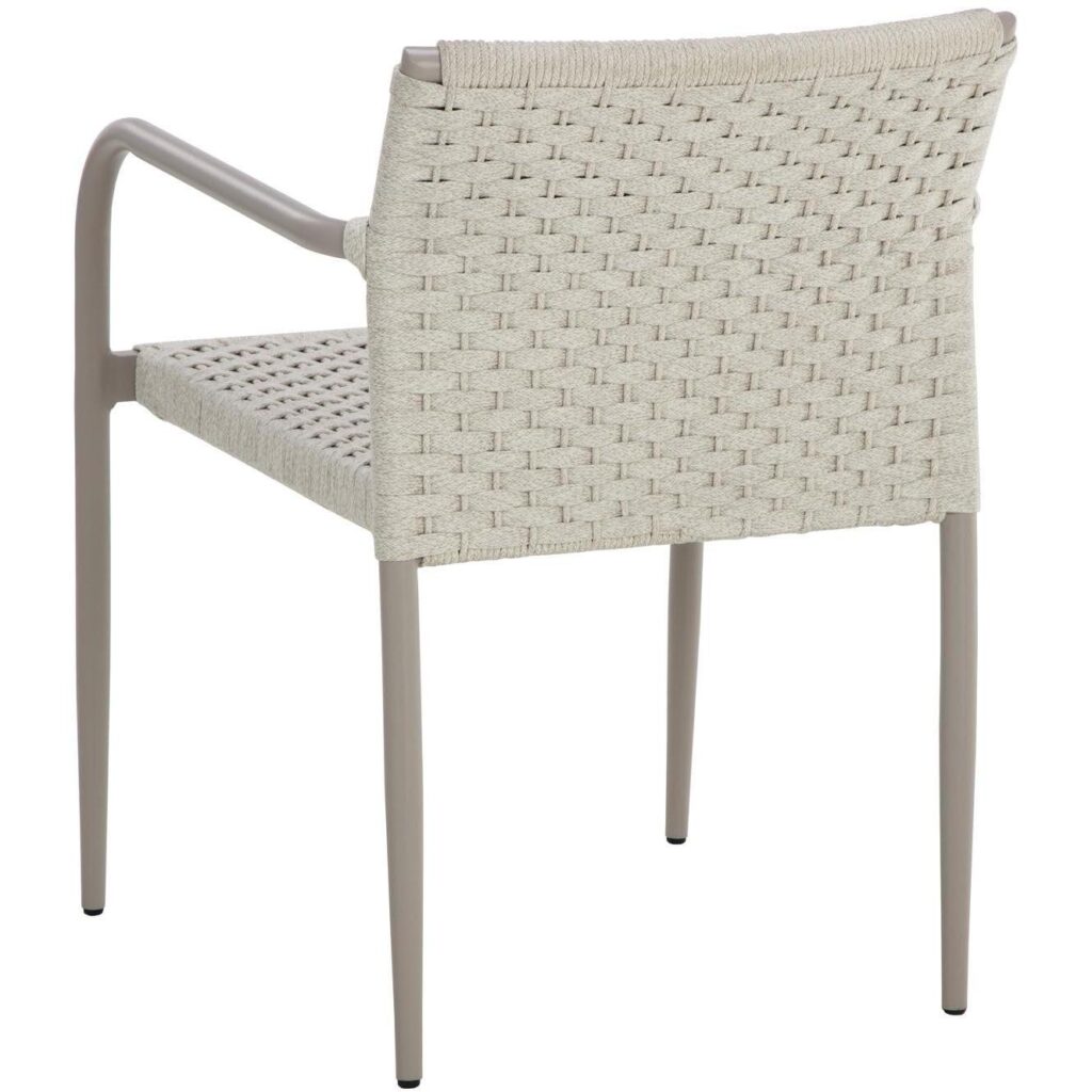 Casella Stackable Dining Armchair - Cream - Image 4