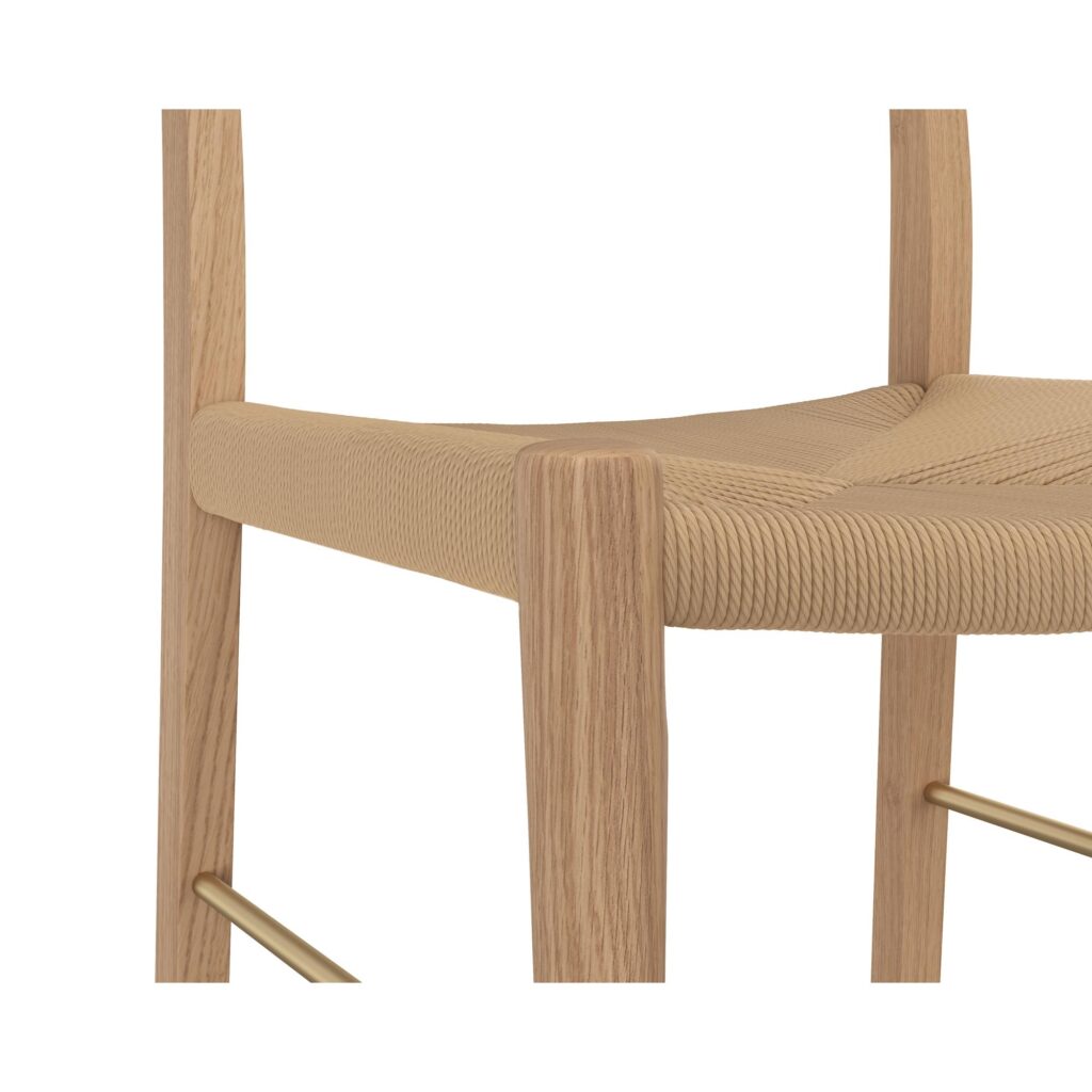 Bondi Counter Stool - Light Oak - Image 4