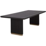 Kalla Dining Table - Rectangular - Charcoal - 96" 7 Kalla Dining Table - Rectangular - Charcoal - 96" 110990 110990 KALLA DINING TABLE RECTANGULAR BLACK 96 1