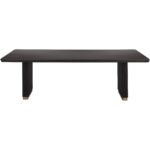 Kalla Dining Table - Rectangular - Charcoal - 96" 8 Kalla Dining Table - Rectangular - Charcoal - 96" 110990 110990 KALLA DINING TABLE RECTANGULAR BLACK 96 2
