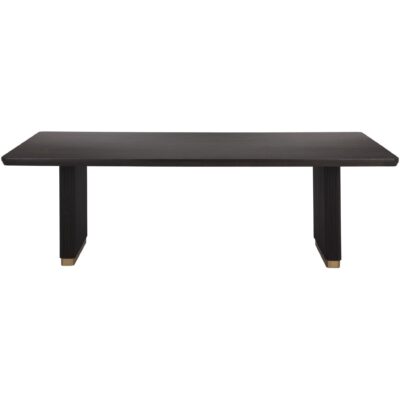 Kalla Dining Table - Rectangular - Charcoal - 96" 110990 110990 KALLA DINING TABLE RECTANGULAR BLACK 96 2