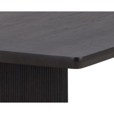 Kalla Dining Table - Rectangular - Charcoal - 96" 110990 110990 KALLA DINING TABLE RECTANGULAR BLACK 96 7