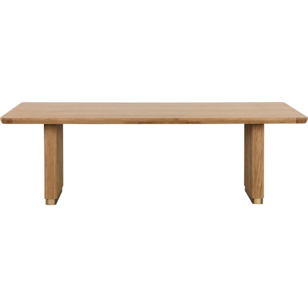 Kalla Dining Table - Rectangular - Rustic Oak - 96" - Image 3