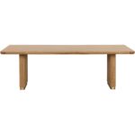 Kalla Dining Table - Rectangular - Rustic Oak - 96" 8 Kalla Dining Table - Rectangular - Rustic Oak - 96" 110992 110992 KALLA DINING TABLE RECTANGULAR NATURAL 96 2