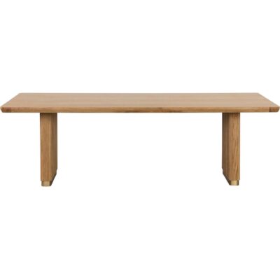 Kalla Dining Table - Rectangular - Rustic Oak - 96" 110992 110992 KALLA DINING TABLE RECTANGULAR NATURAL 96 2