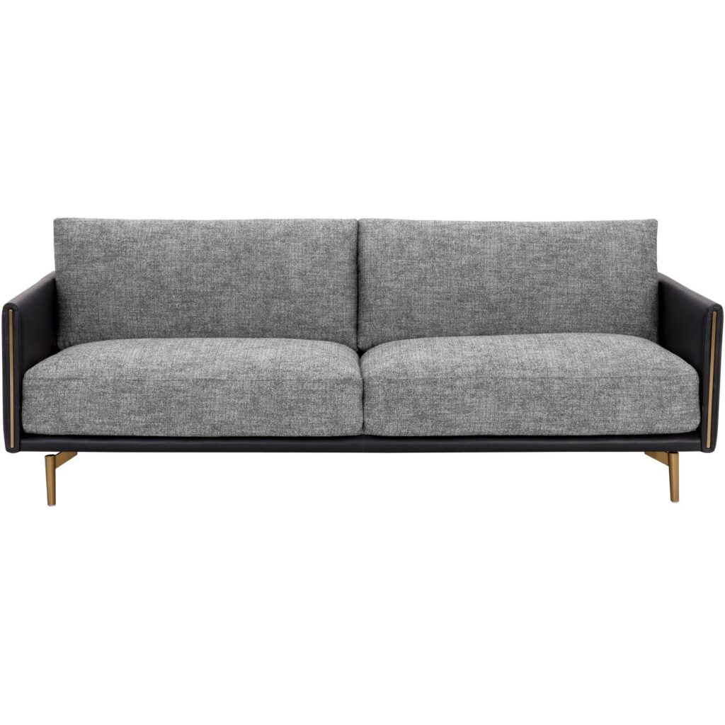 Ashi Sofa - Nash Zebra / Coal Black - Image 2