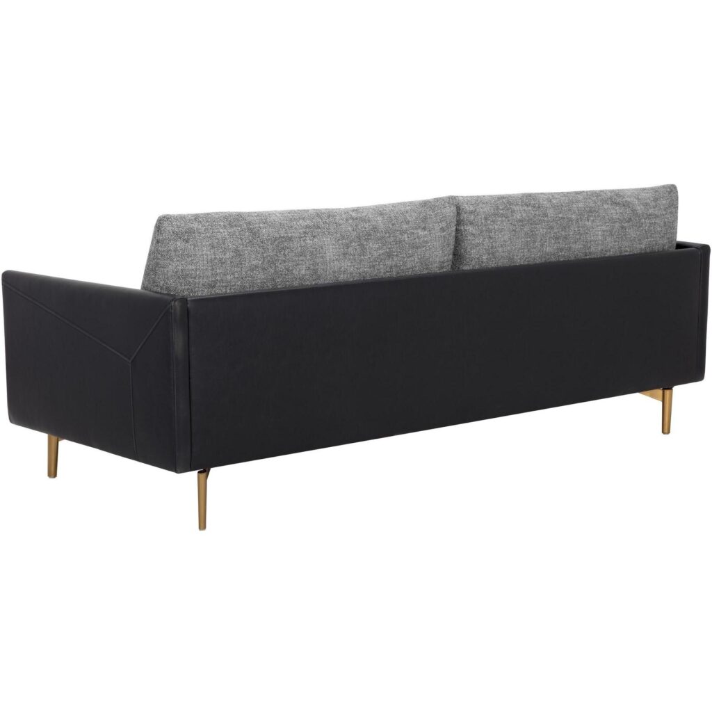 Ashi Sofa - Nash Zebra / Coal Black - Image 3