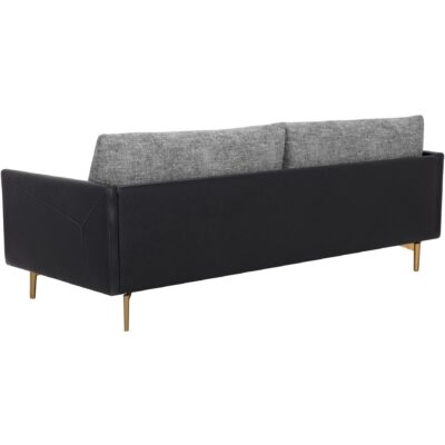 Ashi Sofa - Nash Zebra / Coal Black 110996 110996 ASHI SOFA NASH ZEBRA COAL BLACK 3