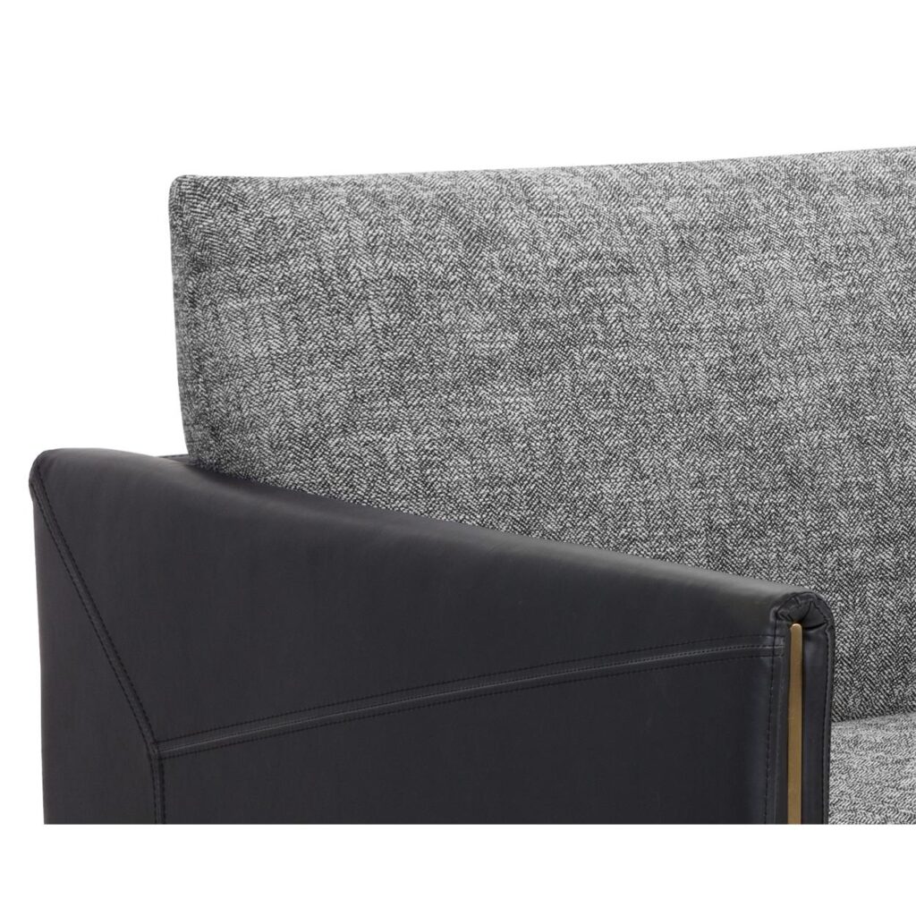 Ashi Sofa - Nash Zebra / Coal Black - Image 6