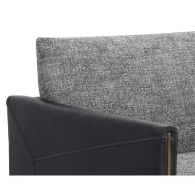 Ashi Sofa - Nash Zebra / Coal Black 110996 110996 ASHI SOFA NASH ZEBRA COAL BLACK 7