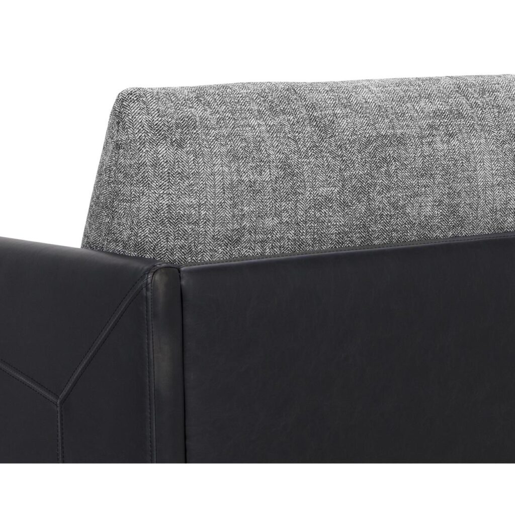 Ashi Sofa - Nash Zebra / Coal Black - Image 7