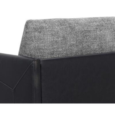 Ashi Sofa - Nash Zebra / Coal Black 110996 110996 ASHI SOFA NASH ZEBRA COAL BLACK 8