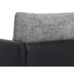 Ashi Armchair - Nash Zebra / Coal Black 110997 110997 ASHI ARMCHAIR NASH ZEBRA COAL BLACK 8