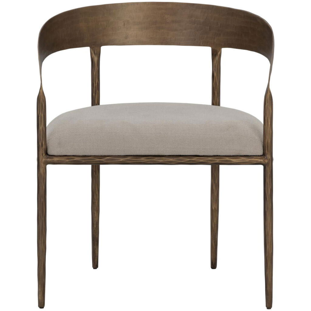 Zanatta Dining Armchair - Zenith Taupe Grey - Image 2