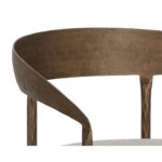 Zanatta Dining Armchair - Zenith Taupe Grey 14 Zanatta Dining Armchair - Zenith Taupe Grey 110998 110998 ZANATTA DINING ARMCHAIR ZENITH TAUPE GREY 7