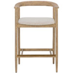 Jeremy Counter Stool - Weathered Oak - Dove Cream 6 Jeremy Counter Stool - Weathered Oak - Dove Cream 111008 111008 JEREMY COUNTER STOOL WEATHERED OAK DOVE CREAM 1
