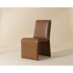 Cascata Dining Chair - Marseille Camel Leather 26 Cascata Dining Chair - Marseille Camel Leather 111012V 111012V CASCATA DINING CHAIR MARSEILLE CAMEL LEATHER