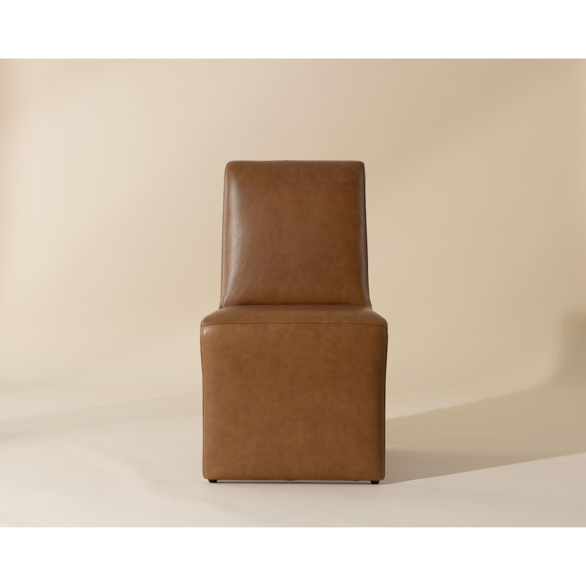 Cascata Dining Chair - Marseille Camel Leather 13 Cascata Dining Chair - Marseille Camel Leather - Image 13
