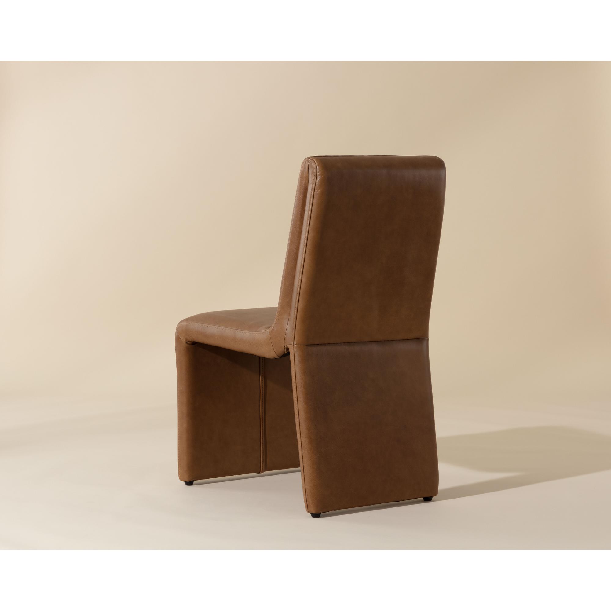 Cascata Dining Chair - Marseille Camel Leather 15 Cascata Dining Chair - Marseille Camel Leather - Image 15