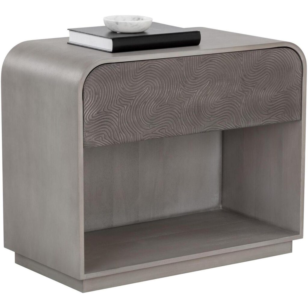 Algarve Nightstand - Grey