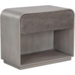 Algarve Nightstand - Grey 7 Algarve Nightstand - Grey 111017 111017 ALGARVE NIGHTSTAND GREY 1
