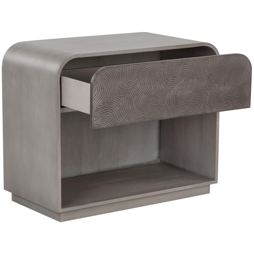 Algarve Nightstand - Grey - Image 3