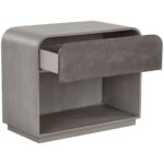 Algarve Nightstand - Grey 8 Algarve Nightstand - Grey 111017 111017 ALGARVE NIGHTSTAND GREY 2