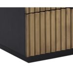 Carlin Nightstand - Black / Antique Brass 12 Carlin Nightstand - Black / Antique Brass 111018 111018 CARLIN NIGHTSTAND BLACK ANTIQUE BRASS 7