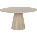 Elina Dining Table - Round - Light Oak - 54" 7 Elina Dining Table - Round - Light Oak - 54" 111022 111022 ELINA DINING TABLE LIGHT OAK 54 1