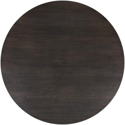 Elina Dining Table - Round - Brown Oak - 54" 111023 111023 ELINA DINING TABLE BROWN OAK 54 2