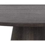 Elina Dining Table - Round - Brown Oak - 54" 9 Elina Dining Table - Round - Brown Oak - 54" 111023 111023 ELINA DINING TABLE BROWN OAK 54 6