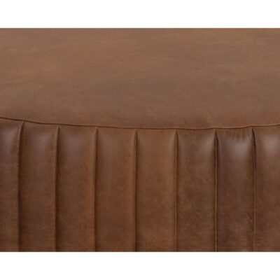 Divano Ottoman - Aged Cognac Leather 111037 111037 DIVANO OTTOMAN AGED COGNAC LEATHER 6