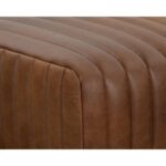 Lewin Ottoman - Rectangular - Aged Cognac Leather 5 Lewin Ottoman - Rectangular - Aged Cognac Leather 111039 111039 LEWIN OTTOMAN RECTANGULAR AGED COGNAC LEATHER 6