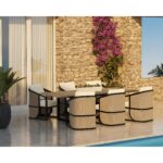 Palermo Dining Chair - Charcoal - Stinson Cream 20 Palermo Dining Chair - Charcoal - Stinson Cream - Image 10