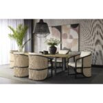 Palermo Dining Chair - Charcoal - Stinson Cream 19 Palermo Dining Chair - Charcoal - Stinson Cream - Image 9