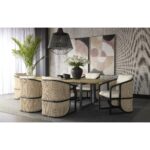 Palermo Dining Chair - Charcoal - Stinson Cream 17 Palermo Dining Chair - Charcoal - Stinson Cream 111042 111042 PALERMO DINING CHAIR CHARCOAL STINSON CREAM 10