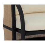 Palermo Lounge Chair - Charcoal - Stinson Cream 11 Palermo Lounge Chair - Charcoal - Stinson Cream 111044 111044 PALERMO LOUNGE CHAIR CHARCOAL STINSON CREAM 6