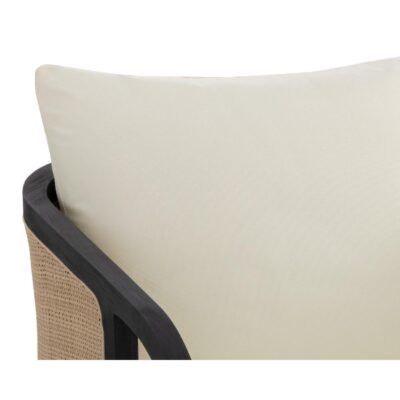 Palermo Lounge Chair - Charcoal - Stinson Cream 111044 111044 PALERMO LOUNGE CHAIR CHARCOAL STINSON CREAM 7