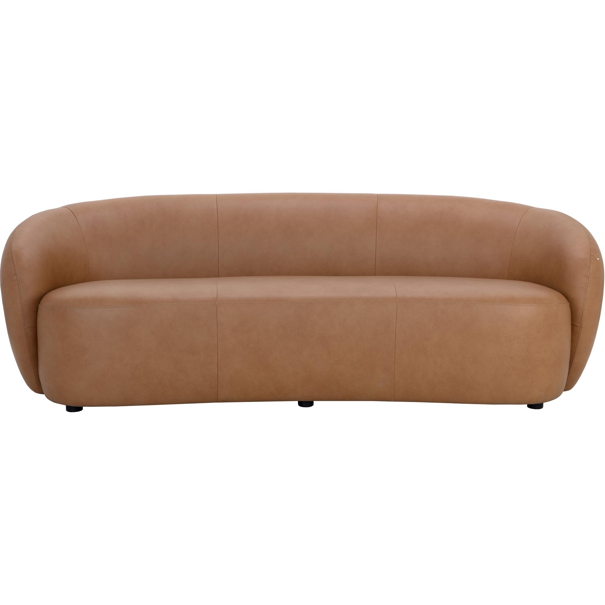 Lorne Sofa - Aline Butternut Leather 2 Lorne Sofa - Aline Butternut Leather - Image 2