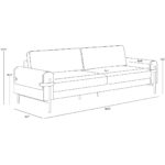 Camus Sofa - Ludlow Sesame Leather 17 Camus Sofa - Ludlow Sesame Leather - Image 9