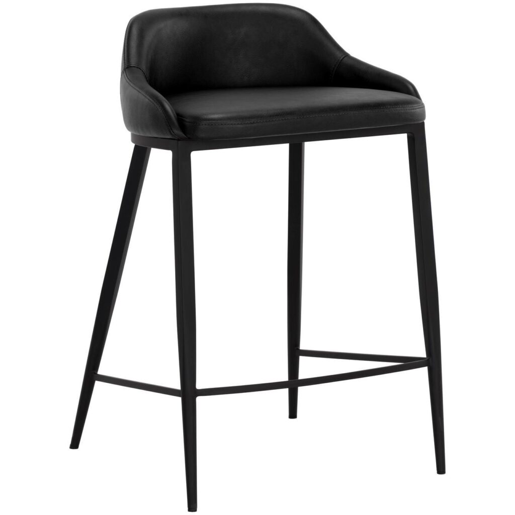 Astra Counter Stool - Black - Nightfall Black