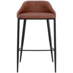 Astra Barstool - Black - Cinnamon Brown 5 Astra Barstool - Black - Cinnamon Brown 111082 111082 ASTRA BARSTOOL BLACK CINNAMON BROWN 1