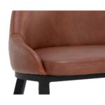 Astra Counter Stool - Black - Cinnamon Brown 13 Astra Counter Stool - Black - Cinnamon Brown 111083 111083 ASTRA COUNTER STOOL BLACK CINNAMON BROWN 6