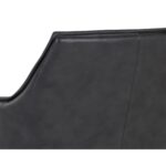 Crosby Swivel Lounge Chair - Alpine Black Leather 15 Crosby Swivel Lounge Chair - Alpine Black Leather 111085 111085 CROSBY SWIVEL LOUNGE CHAIR ALPINE BLACK LEATHER 8