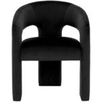 Isidore Dining Chair - Abbington Black 9 Isidore Dining Chair - Abbington Black 111096 111096 ISIDORE DINING CHAIR ABBINGTON BLACK 1