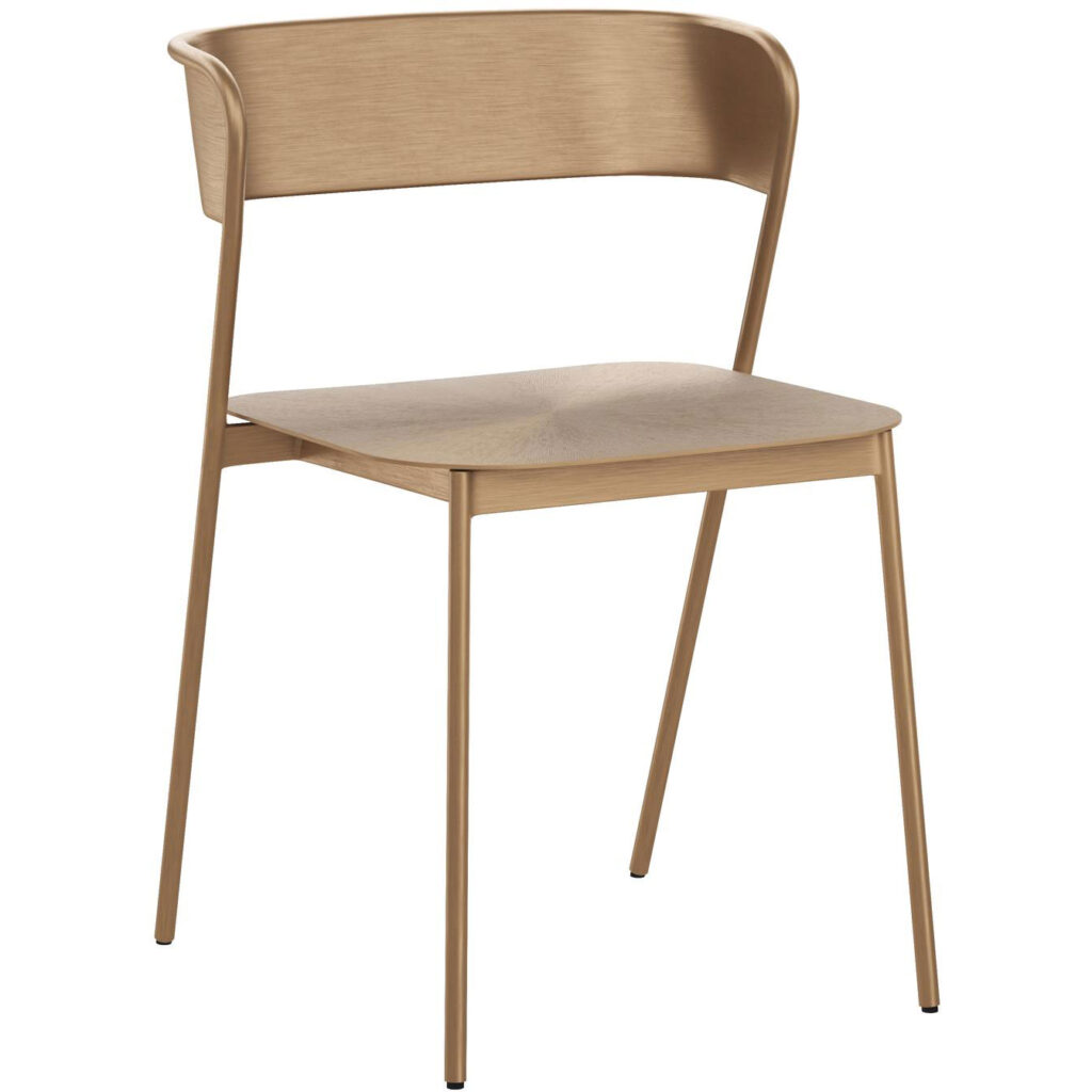 Keanu Dining Chair - Antique Gold