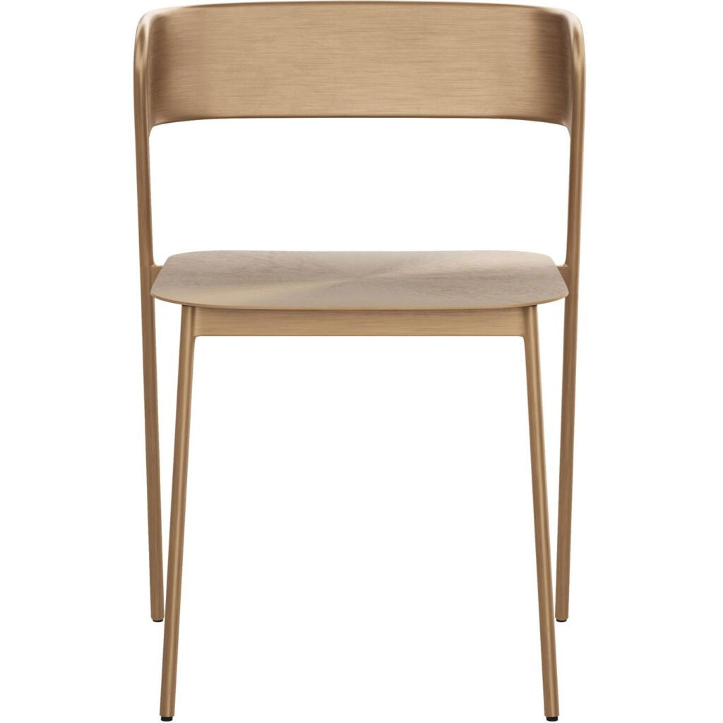 Keanu Dining Chair - Antique Gold - Image 2